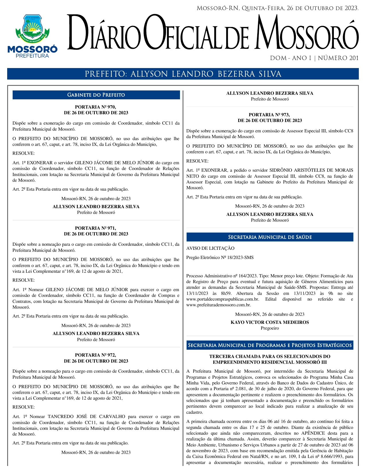DOM Nº 201