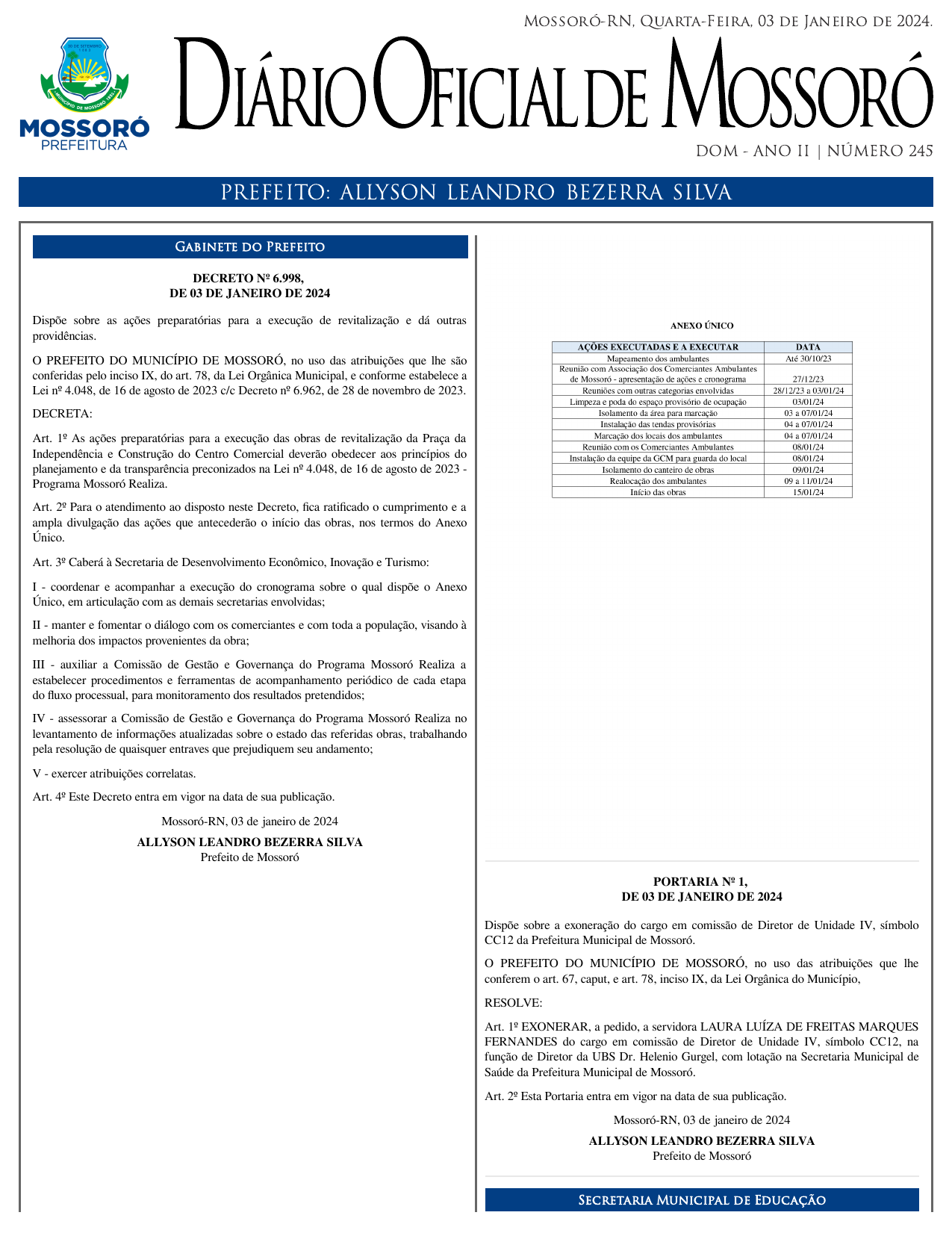 DOM Nº 245