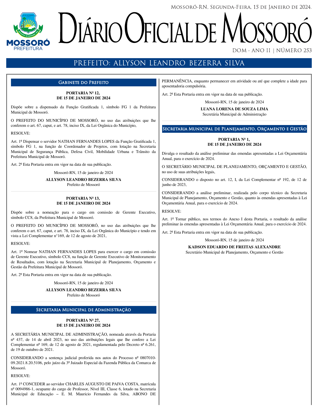 DOM Nº 253