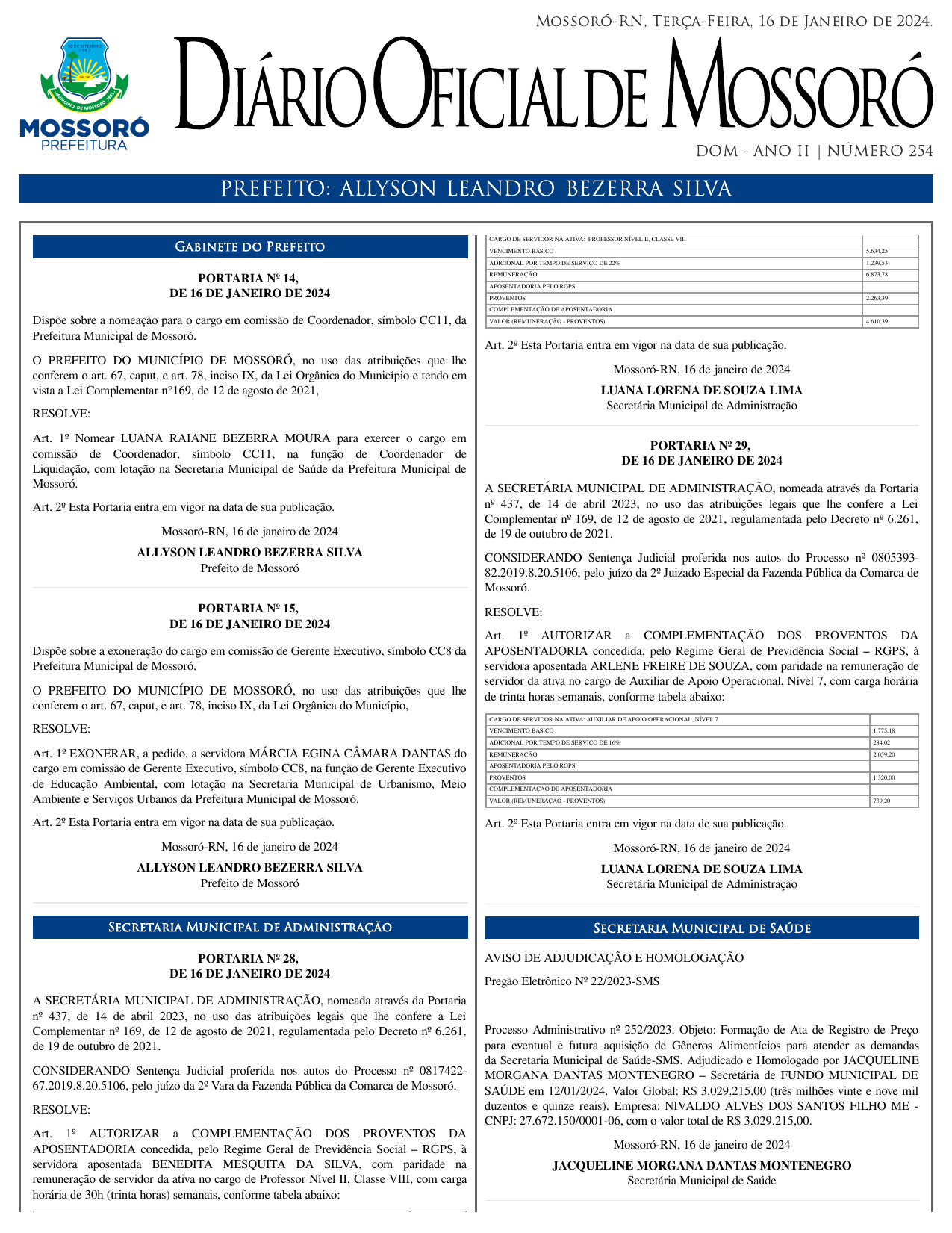 DOM Nº 254