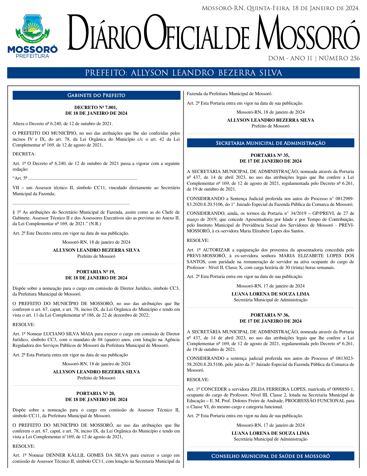 DOM Nº 256