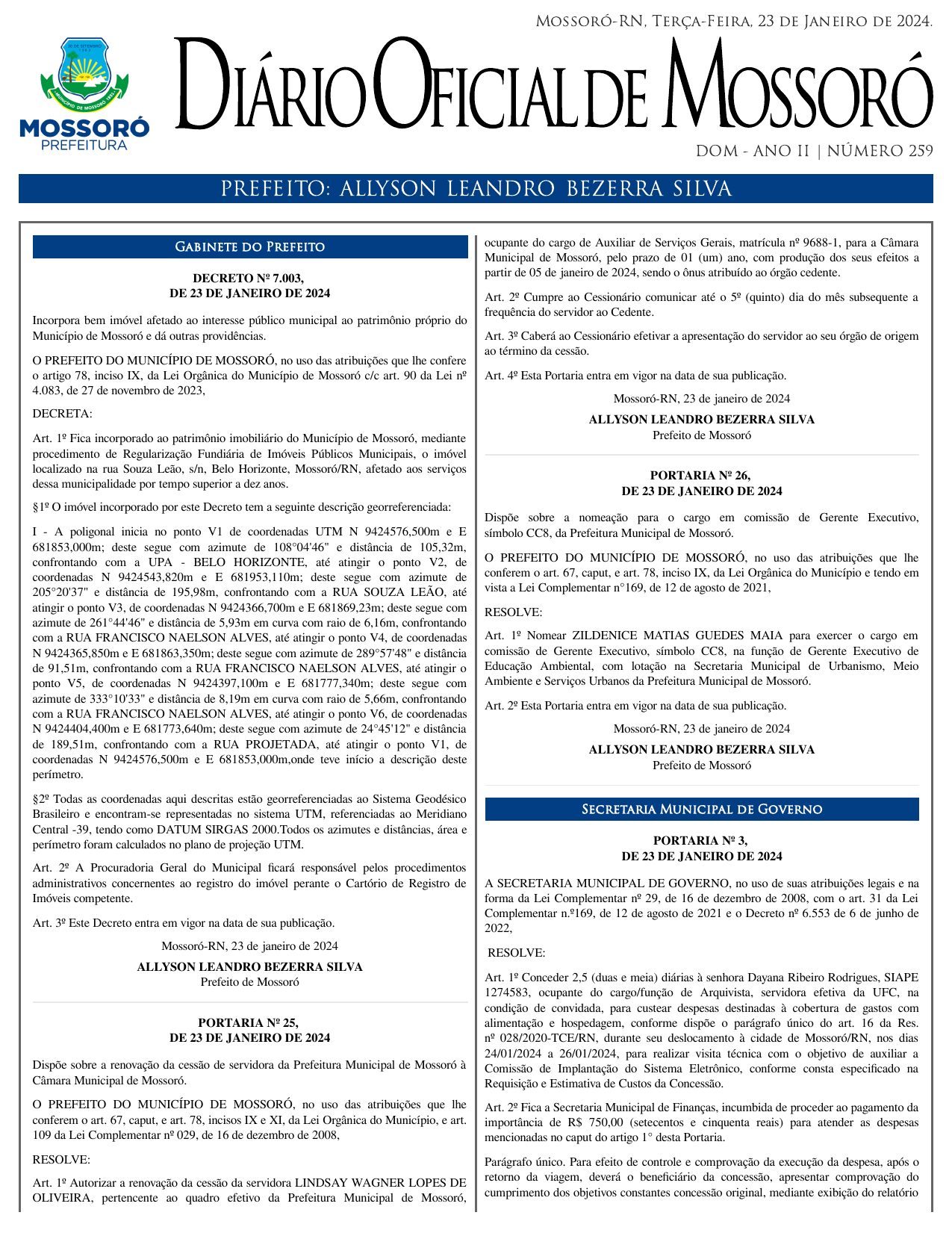 DOM Nº 259