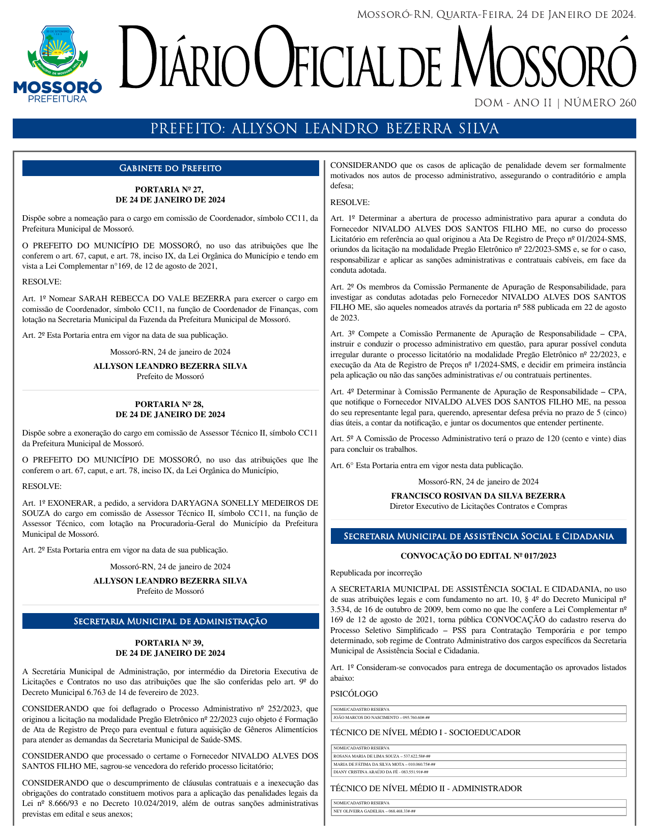DOM Nº 260