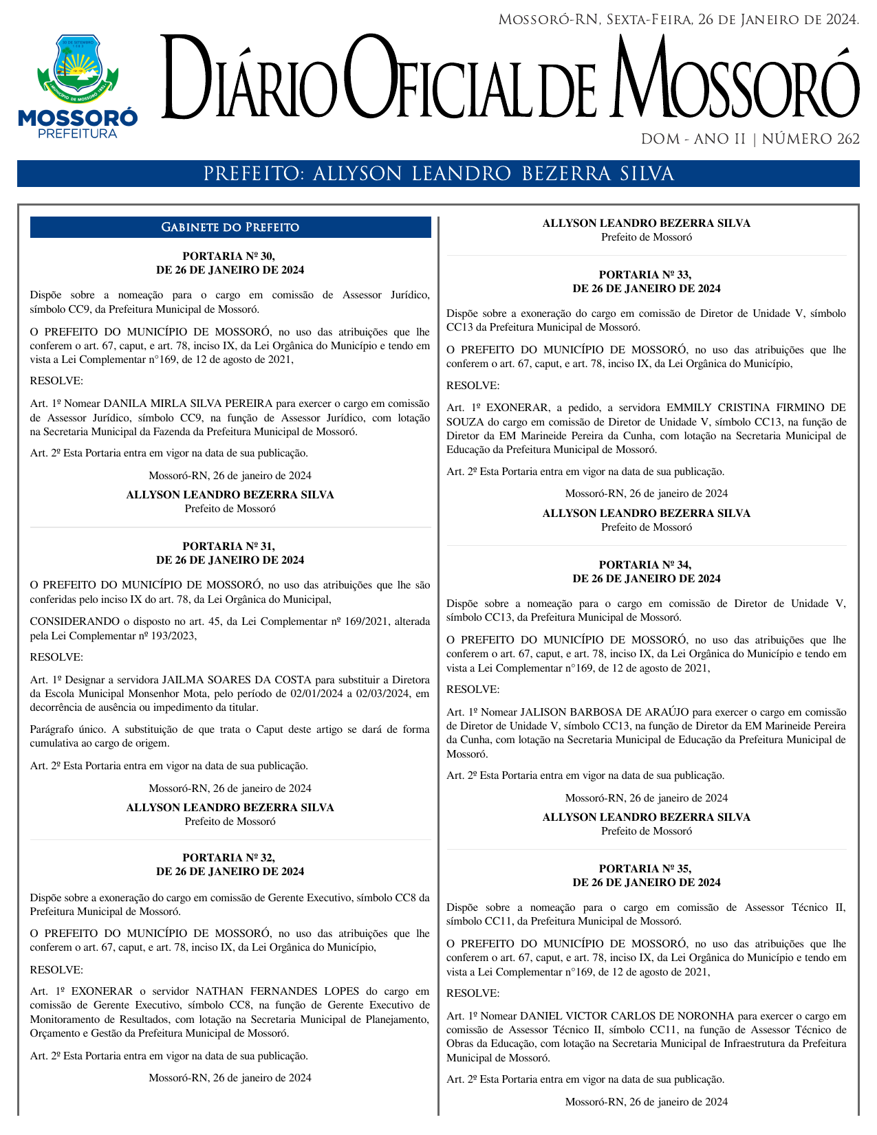 DOM Nº 262