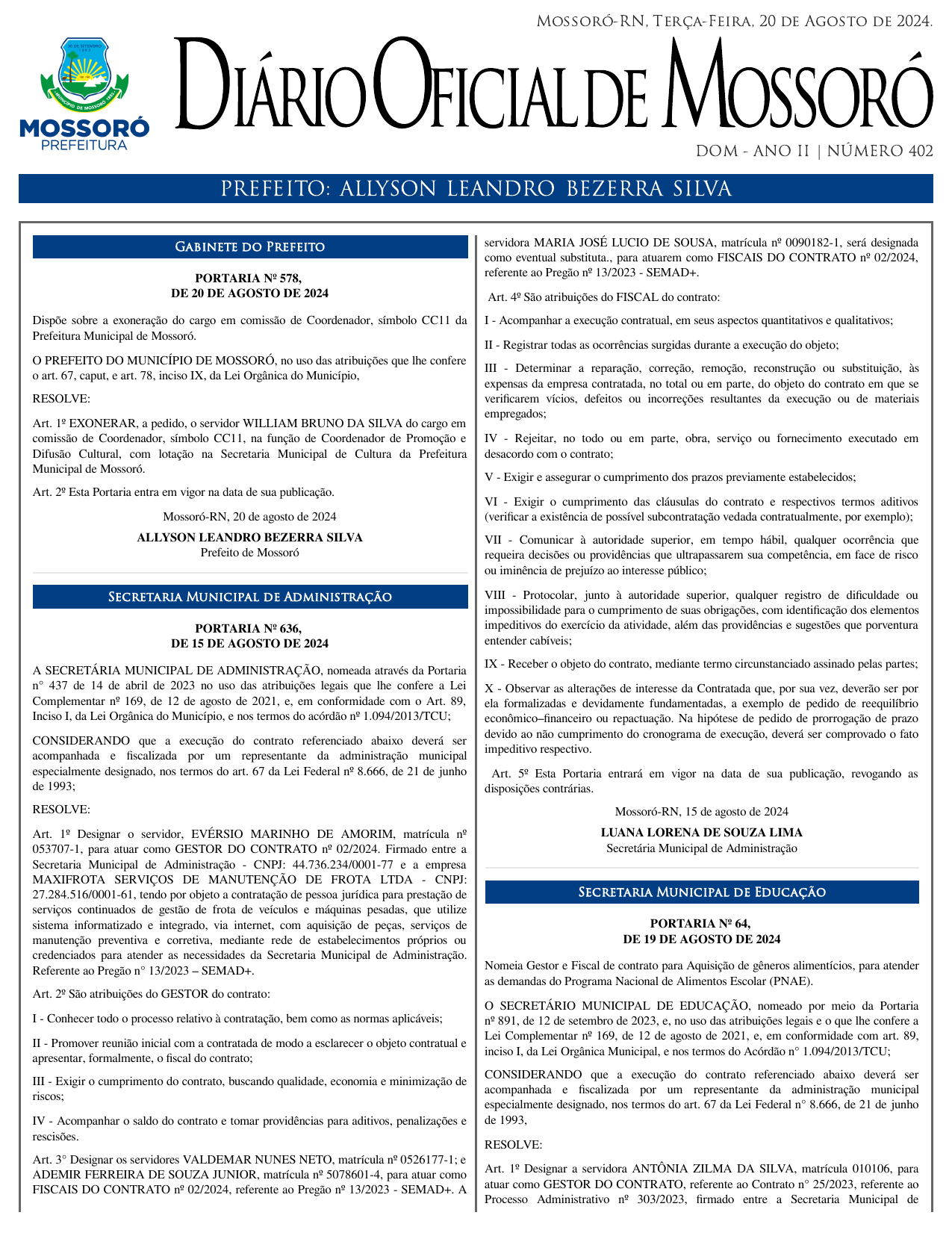 DOM Nº 402