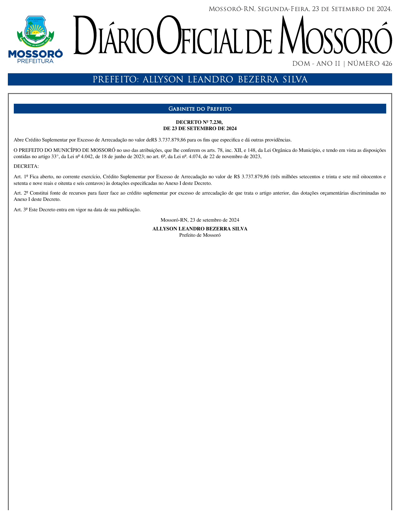 DOM Nº 426