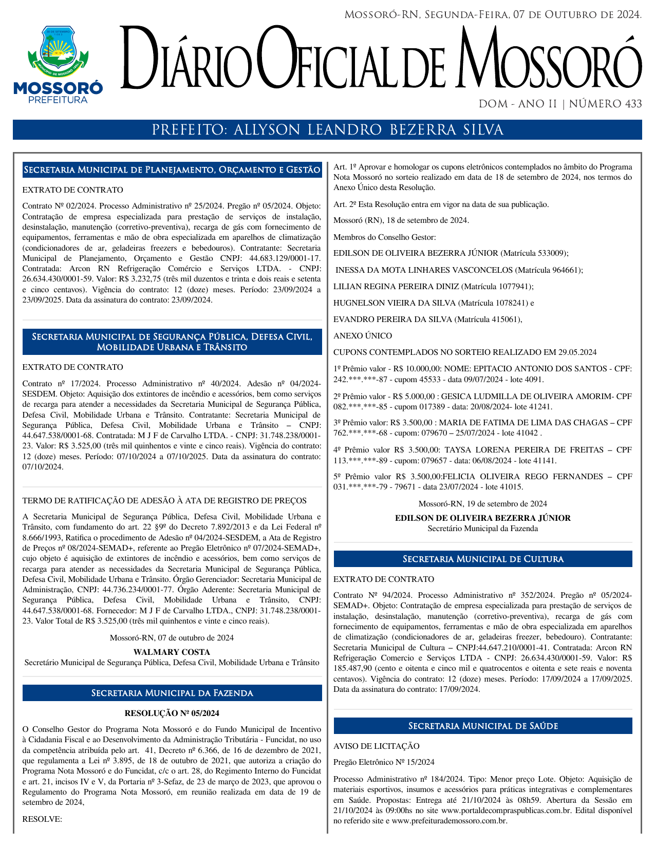 DOM Nº 433