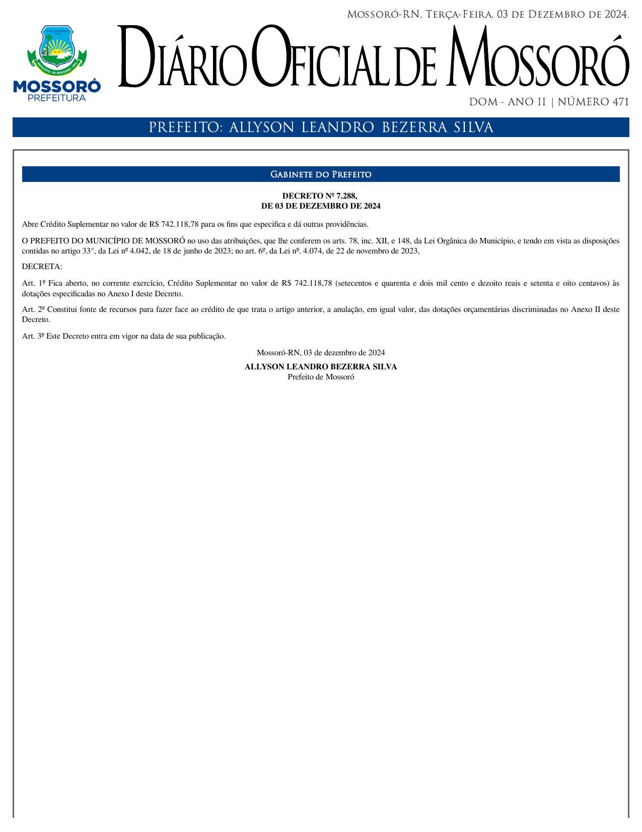 DOM Nº 471