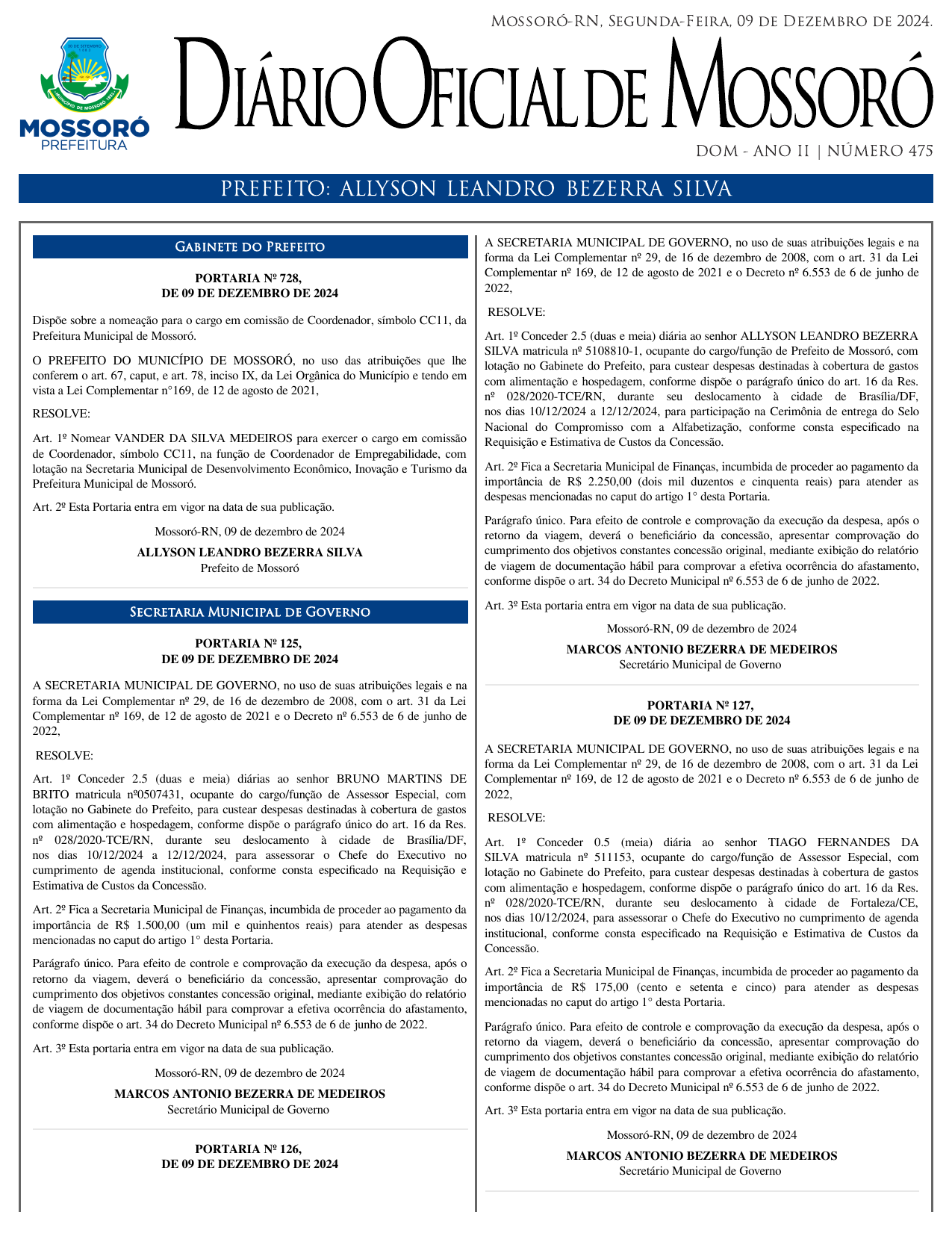 DOM Nº 475