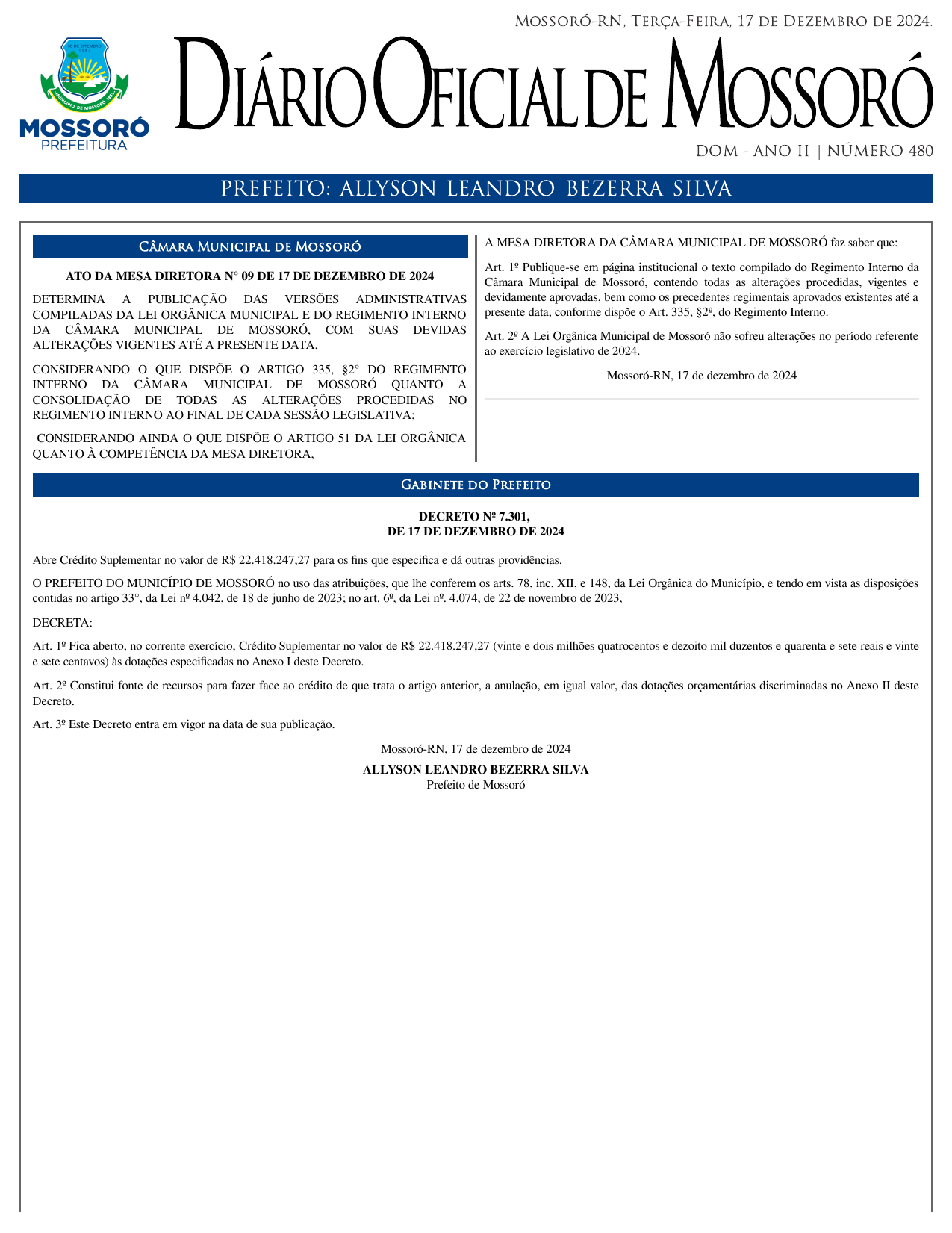 DOM Nº 480