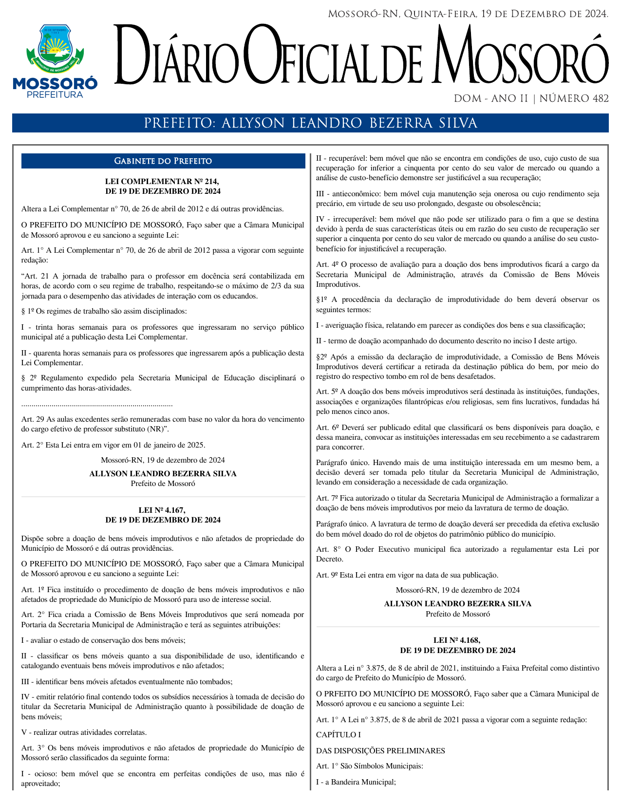 DOM Nº 482