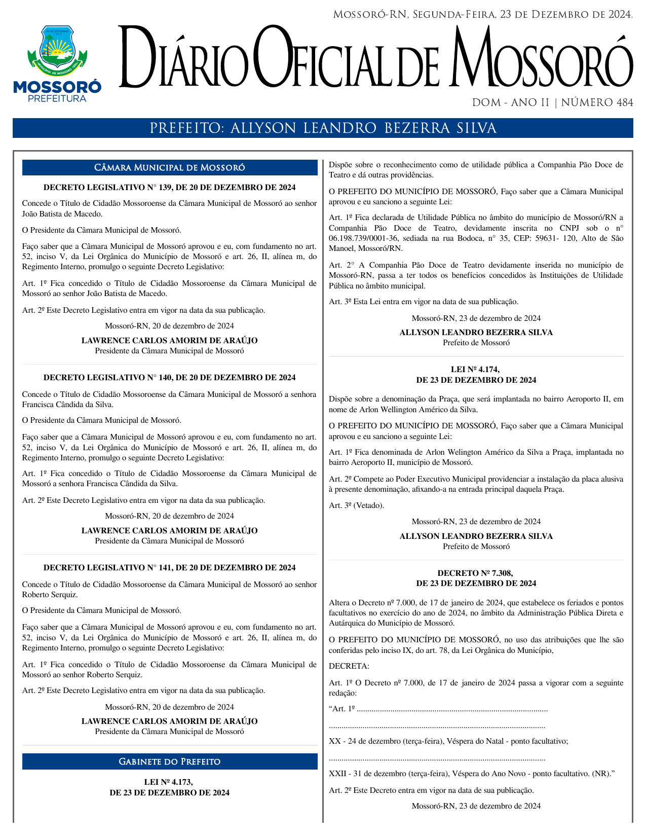 DOM Nº 484