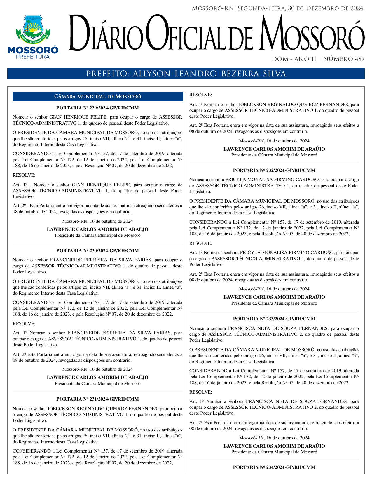 DOM Nº 487