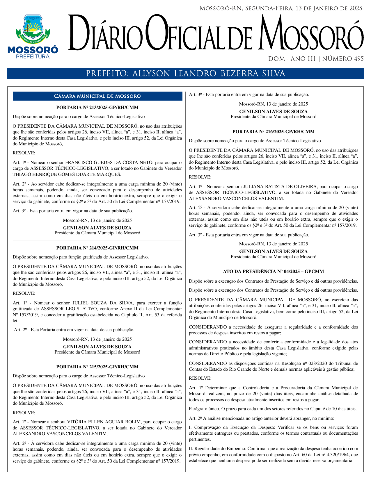 DOM Nº 495
