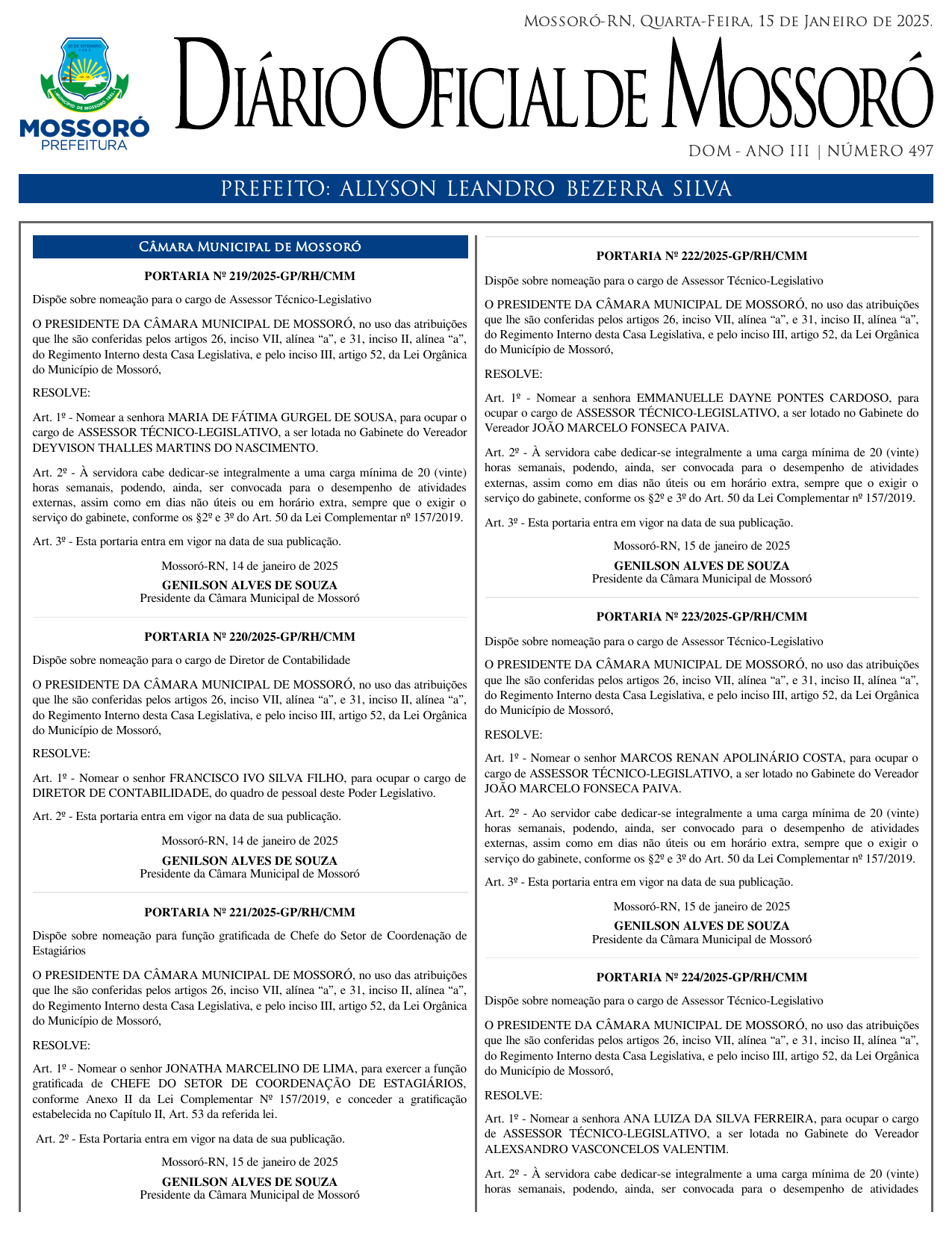 DOM Nº 497