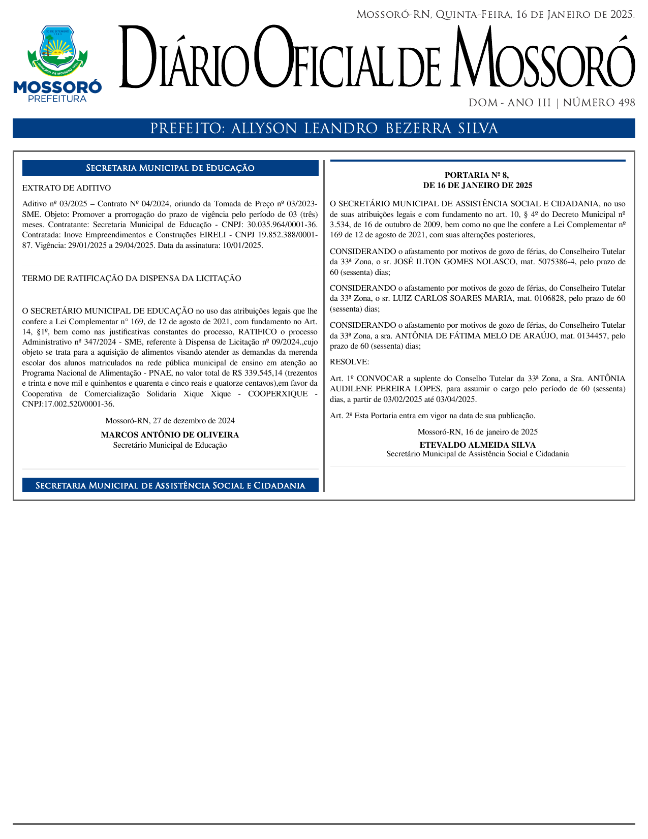 DOM Nº 498