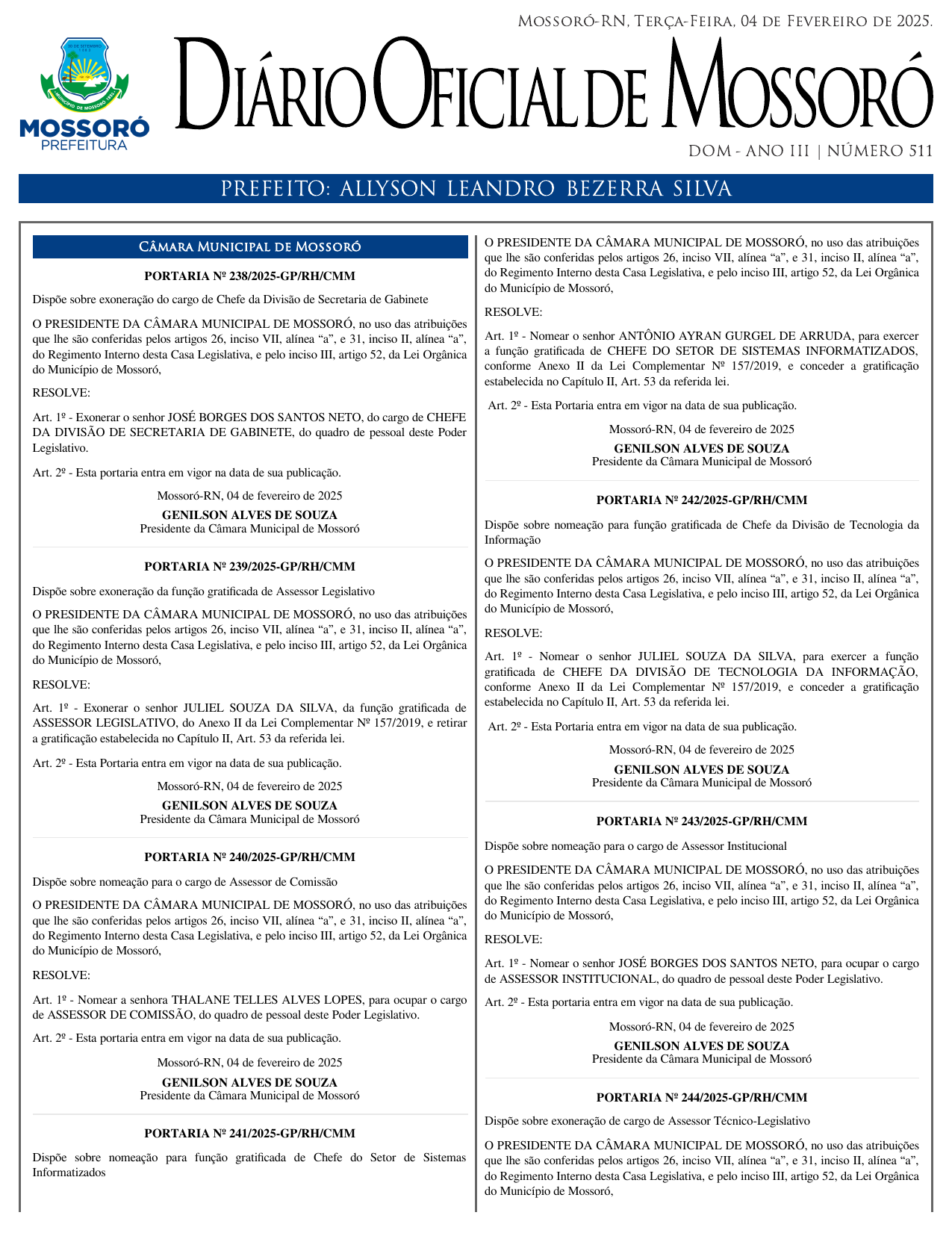 DOM Nº 511