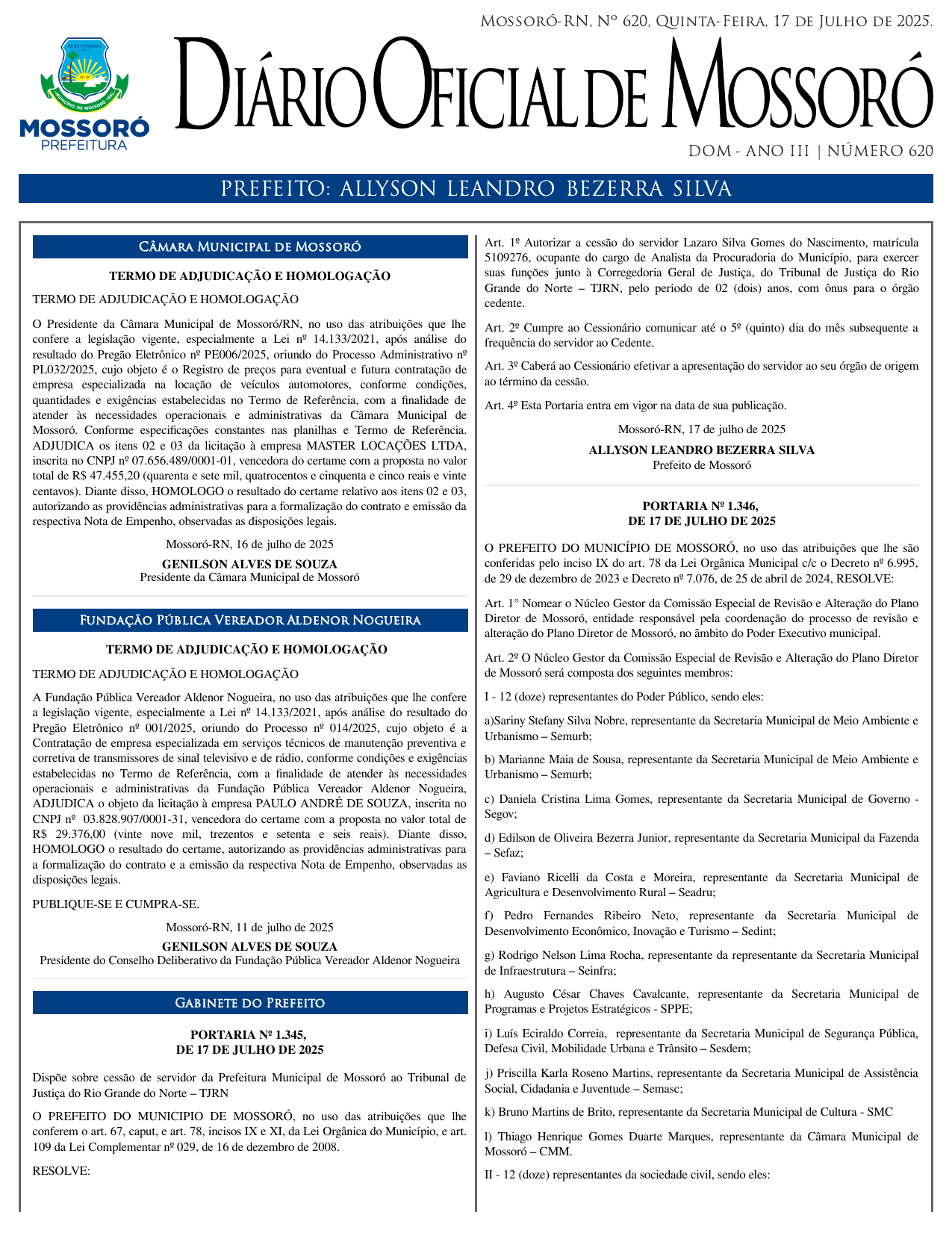 DOM Nº 620