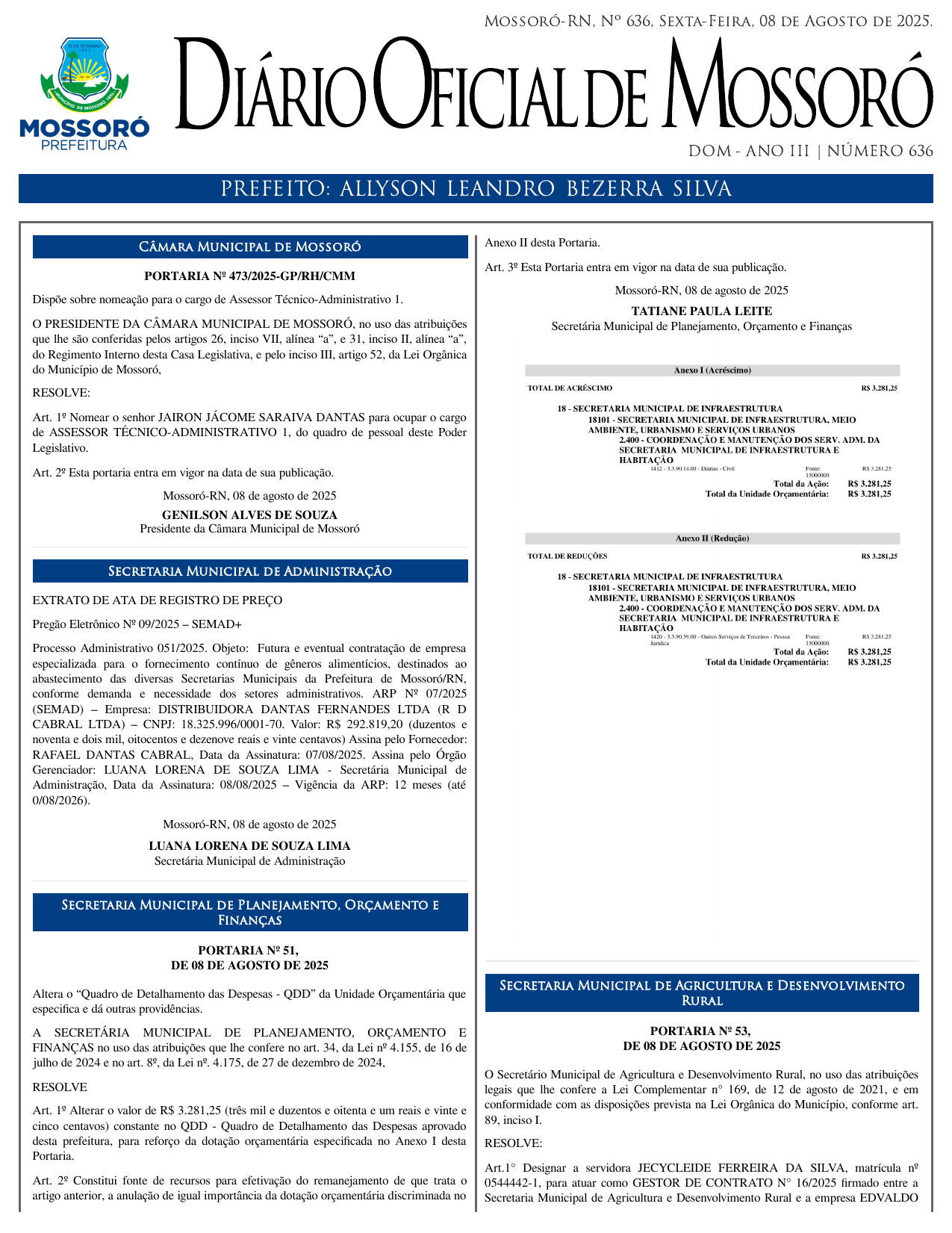 DOM Nº 636