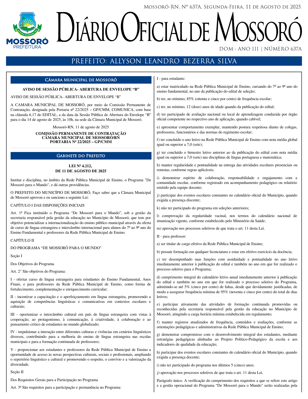 DOM Nº 637A