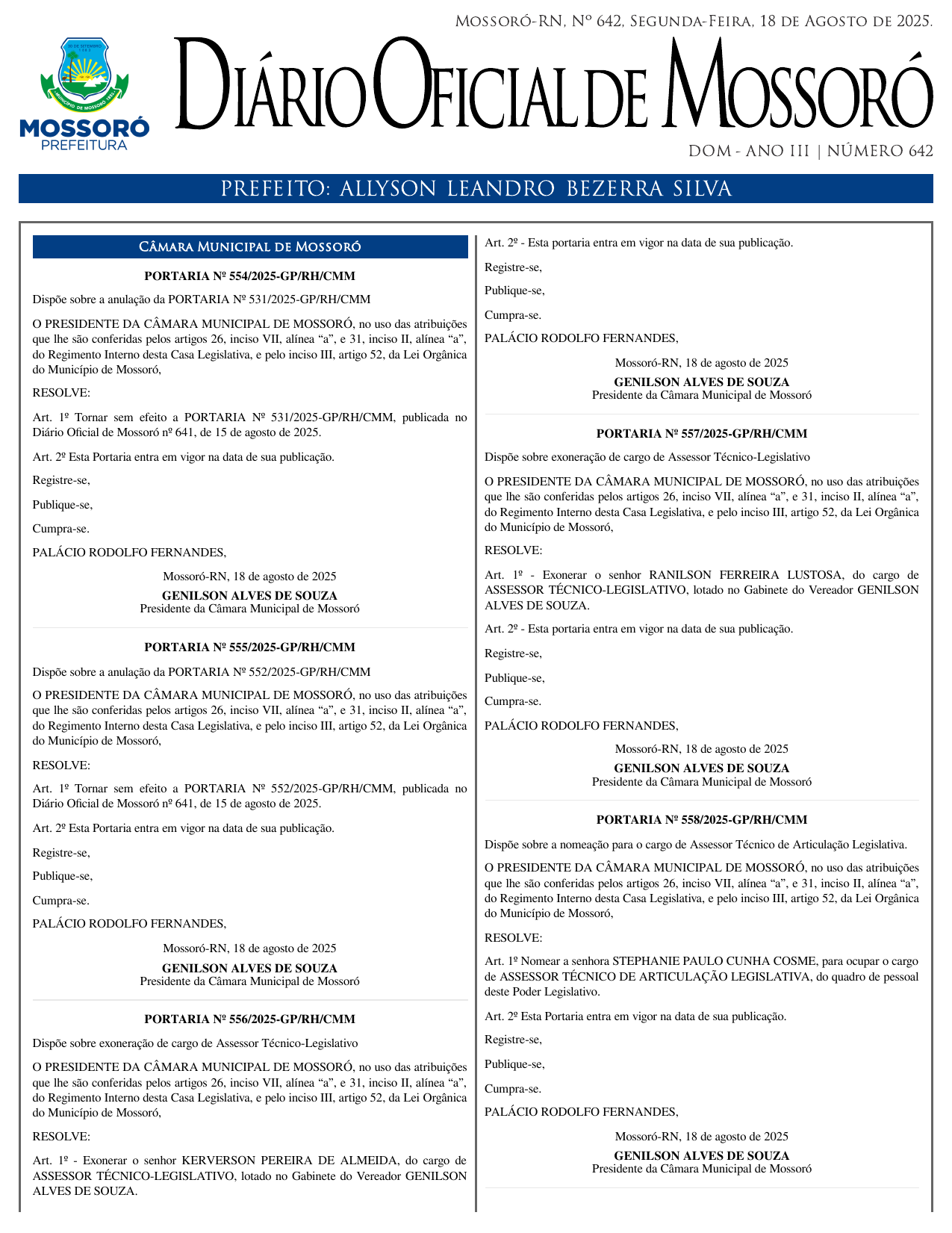 DOM Nº 642