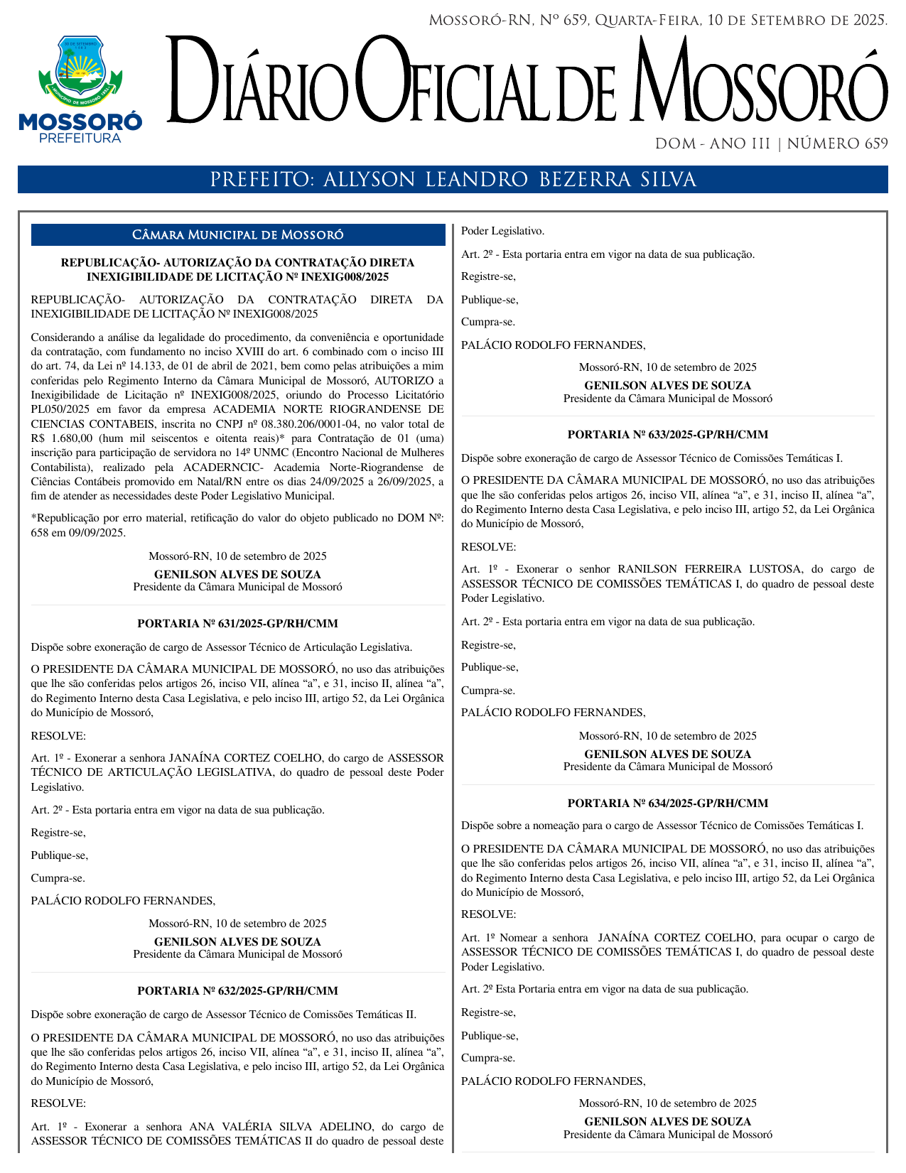 DOM Nº 659