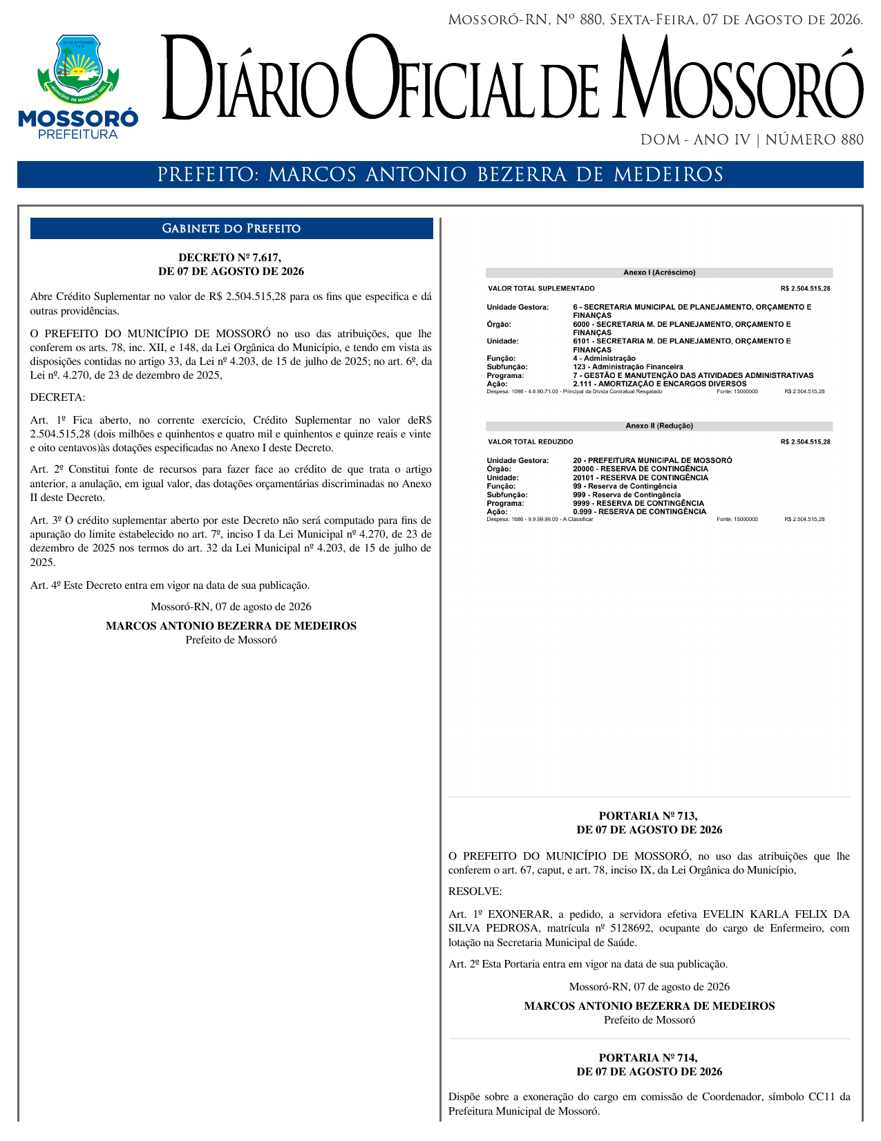 DOM Nº 880